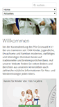 Mobile Screenshot of karate-gruenwald.de